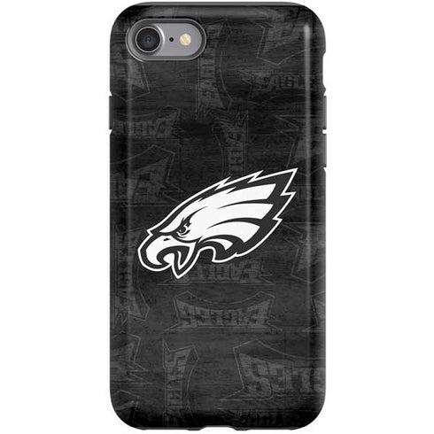 NFL Philadelphia Eagles Black & White iPhone SE (2nd & 3rd Gen) Pro Case