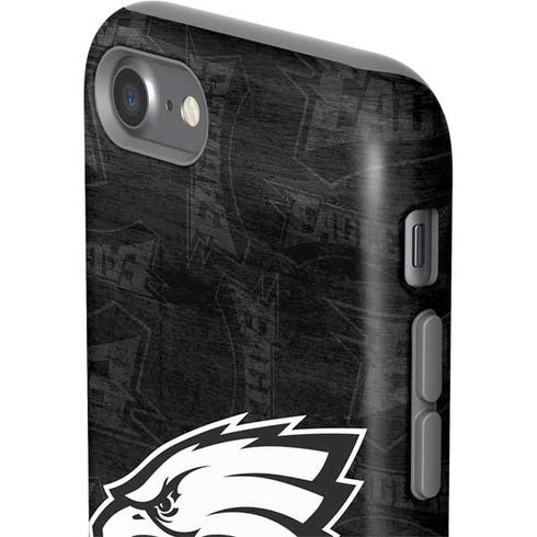 NFL Philadelphia Eagles Black & White iPhone SE (2nd & 3rd Gen) Pro Case