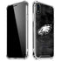 NFL Philadelphia Eagles Black & White iPhone XR Clear Case