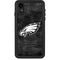 NFL Philadelphia Eagles Black & White iPhone XR Waterproof Case