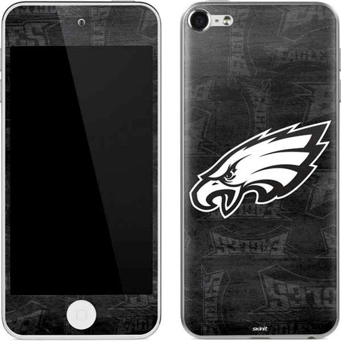 NFL Philadelphia Eagles Black & White Apple iPod Skin