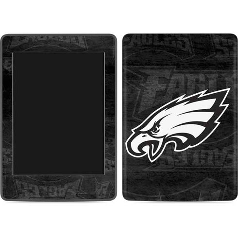 NFL Philadelphia Eagles Black & White Amazon Kindle Skin