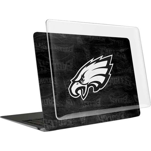 NFL Philadelphia Eagles Black & White MacBook Air 13in (2020) Case plus Skin
