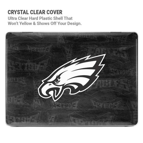 NFL Philadelphia Eagles Black & White MacBook Air 15in (2023-2025) Case plus Skin