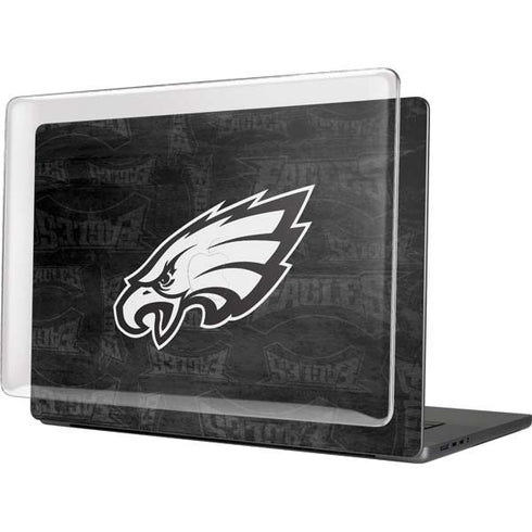 NFL Philadelphia Eagles Black & White MacBook Pro 16in (2021-25) Case plus Skin