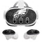 NFL Philadelphia Eagles Black & White Meta Quest 3 Skin