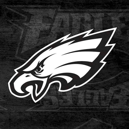 NFL Philadelphia Eagles Black & White Moto E5 Play Skin