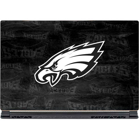 NFL Philadelphia Eagles Black & White MSI GS65 Stealth Laptop Skin