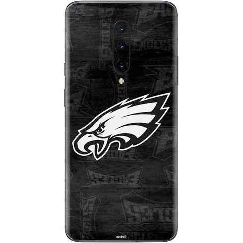 NFL Philadelphia Eagles Black & White OnePlus 7 Pro Skin