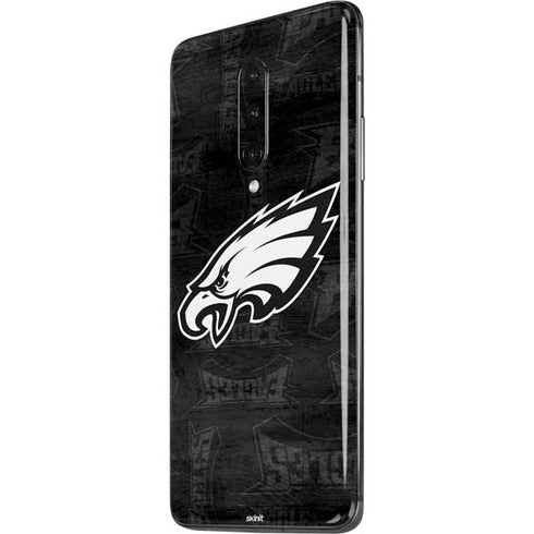 NFL Philadelphia Eagles Black & White OnePlus 7 Pro Skin