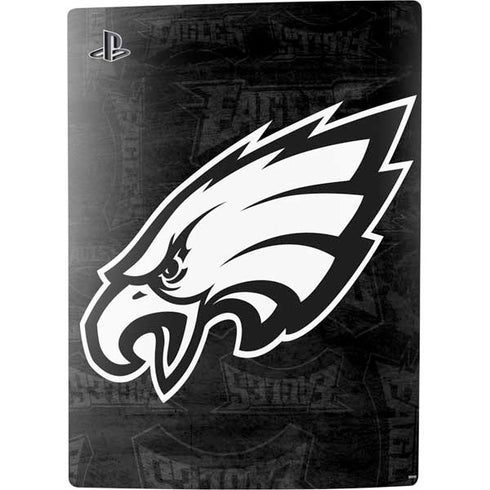 NFL Philadelphia Eagles Black & White PS5 Bundle Skin