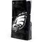 NFL Philadelphia Eagles Black & White PS5 Slim Disk Console Skin