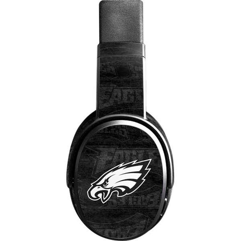 NFL Philadelphia Eagles Black & White Skullcandy Crusher Wireless Skin