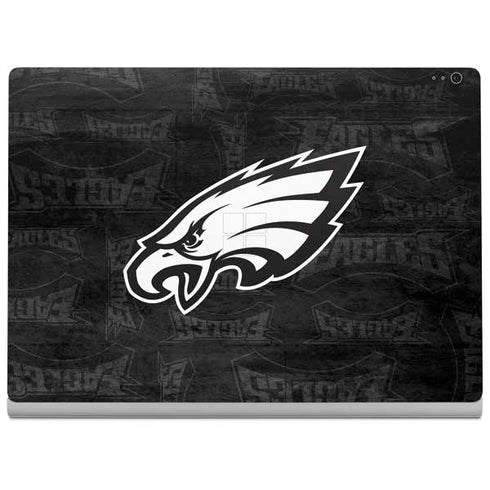 NFL Philadelphia Eagles Black & White Surface Book 2 13.5in Skin