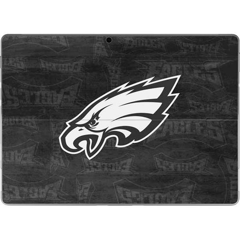 NFL Philadelphia Eagles Black & White Surface Pro 8 Skin
