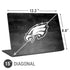 NFL Philadelphia Eagles Black & White Universal Laptop 15in (12.2 x 8.8in) Skin