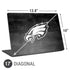 NFL Philadelphia Eagles Black & White Universal Laptop 17in (13.8 x 10in) Skin