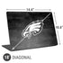 NFL Philadelphia Eagles Black & White Universal Laptop 18in (14.6 x 10.6in) Skin