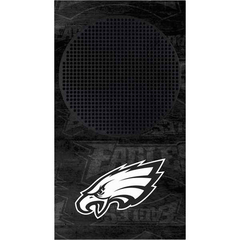 NFL Philadelphia Eagles Black & White Xbox Series S Console Skin