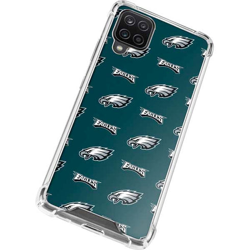 NFL Philadelphia Eagles Blitz Series Galaxy A12 Clear Case