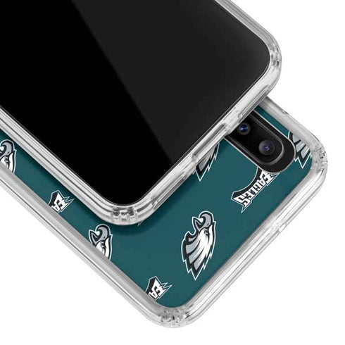 NFL Philadelphia Eagles Blitz Series Galaxy A30 Clear Case