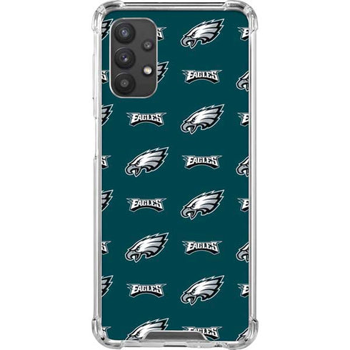 NFL Philadelphia Eagles Blitz Series Galaxy A32 5G Clear Case