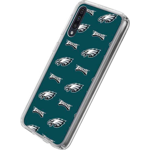 NFL Philadelphia Eagles Blitz Series Galaxy A50 Clear Case