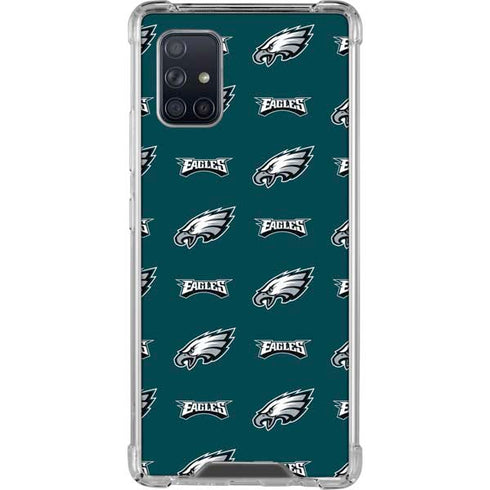 NFL Philadelphia Eagles Blitz Series Galaxy A71 5G Clear Case