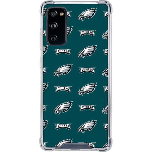 NFL Philadelphia Eagles Blitz Series Galaxy S20 FE Clear Case