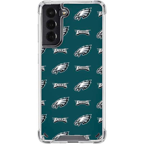 NFL Philadelphia Eagles Blitz Series Galaxy S21 5G Clear Case