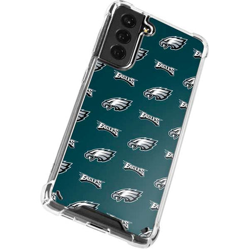 NFL Philadelphia Eagles Blitz Series Galaxy S21 5G Clear Case