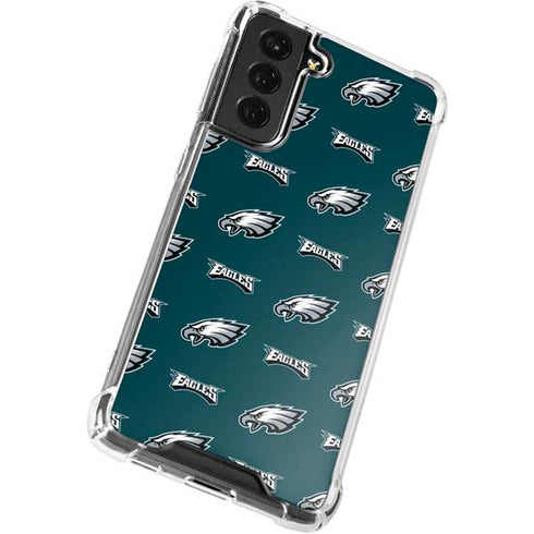 NFL Philadelphia Eagles Blitz Series Galaxy S21 FE Clear Case