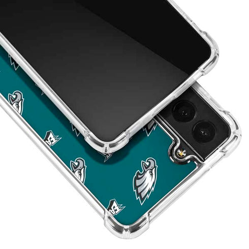 NFL Philadelphia Eagles Blitz Series Galaxy S21 FE Clear Case