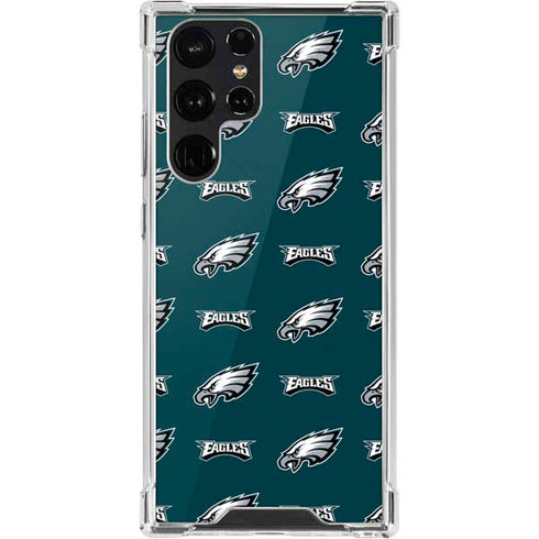 NFL Philadelphia Eagles Blitz Series Galaxy S22 Ultra Clear Case
