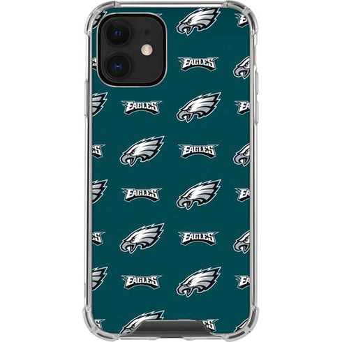 NFL Philadelphia Eagles Blitz Series iPhone 12 Clear Case