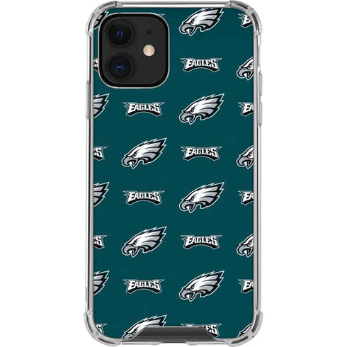 NFL Philadelphia Eagles Blitz Series iPhone 12 Mini Clear Case