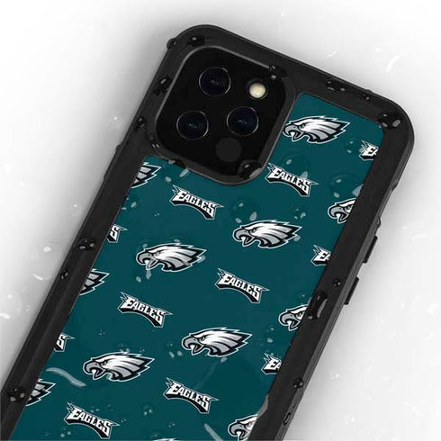 NFL Philadelphia Eagles Blitz Series iPhone 12 Pro Waterproof Case