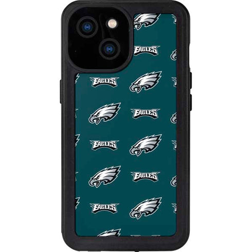 NFL Philadelphia Eagles Blitz Series iPhone 13 Mini Waterproof Case