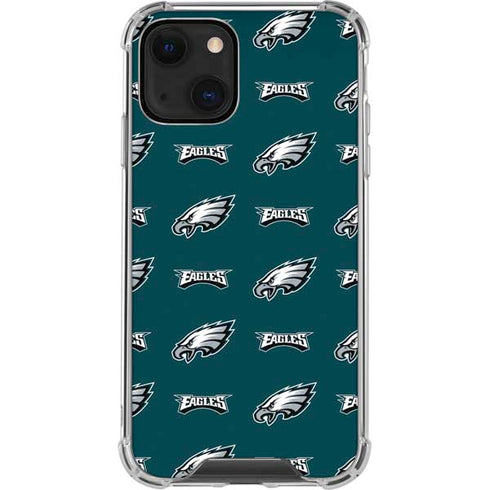 NFL Philadelphia Eagles Blitz Series iPhone 15 Plus Clear Case
