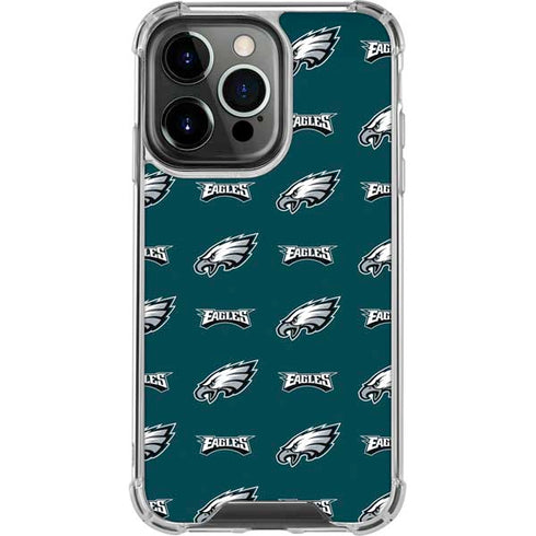 NFL Philadelphia Eagles Blitz Series iPhone 15 Pro Clear Case
