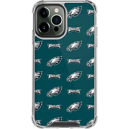 NFL Philadelphia Eagles Blitz Series iPhone 15 Pro Max Clear Case
