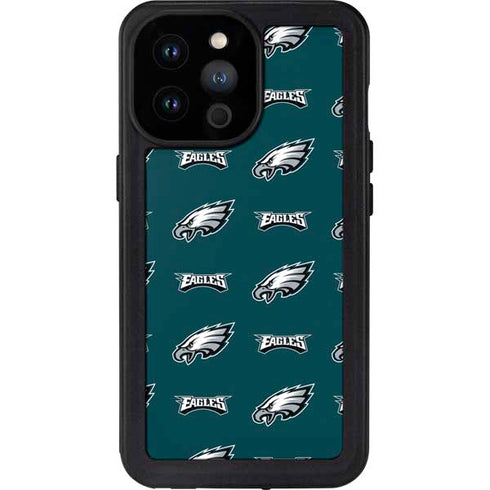 NFL Philadelphia Eagles Blitz Series iPhone 14 Pro Max Waterproof Case