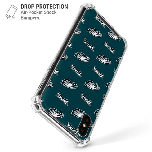 NFL Philadelphia Eagles Blitz Series iPhone XS Max Clear Case