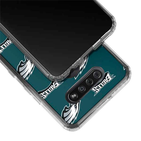 NFL Philadelphia Eagles Blitz Series LG K51/Q51 Clear Case