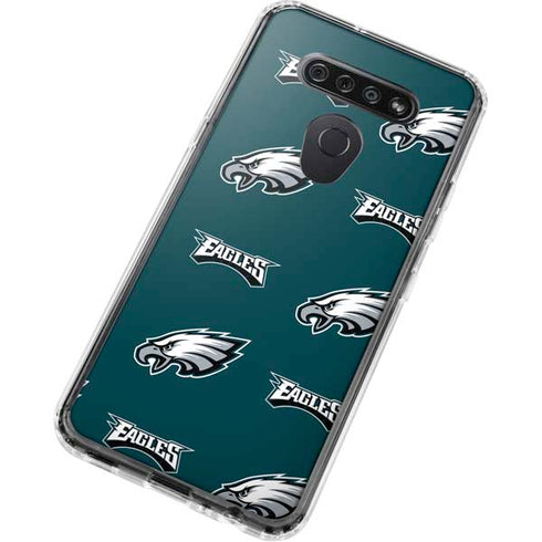 NFL Philadelphia Eagles Blitz Series LG K51/Q51 Clear Case