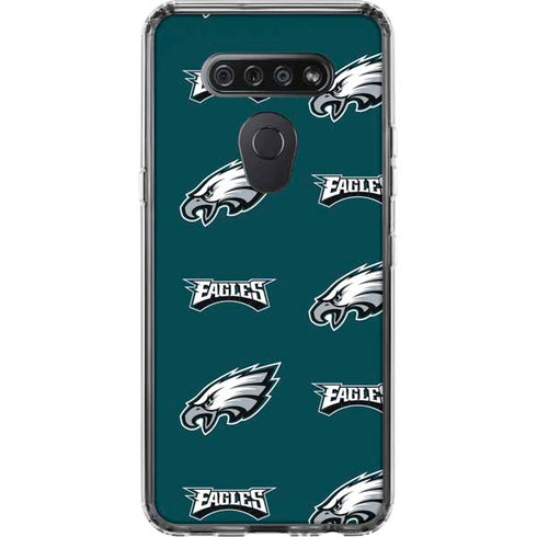 NFL Philadelphia Eagles Blitz Series LG K51/Q51 Clear Case