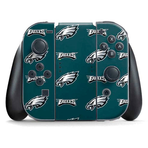 NFL Philadelphia Eagles Blitz Series Nintendo Switch (2017-2021) Joy-Con Controller Skin