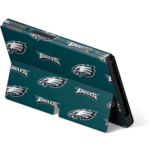 NFL Philadelphia Eagles Blitz Series Nintendo Switch OLED (2021) Skin