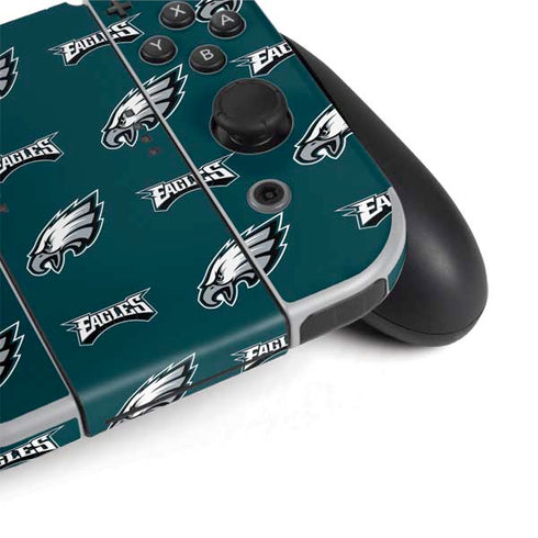 NFL Philadelphia Eagles Blitz Series Nintendo Switch OLED (2021) Skin