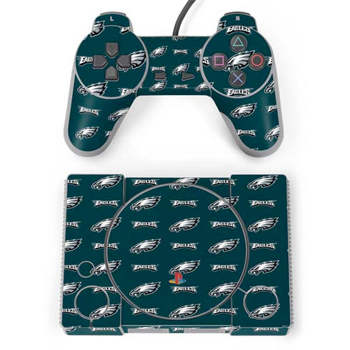 NFL Philadelphia Eagles Blitz Series PlayStation Classic Bundle Skin